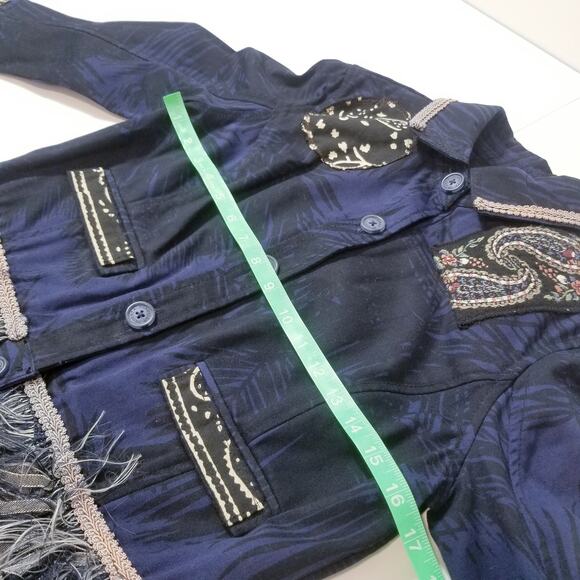 Proenza Schouler Patchwork Tassels Embroidered Jacket - Picture 7 of 12